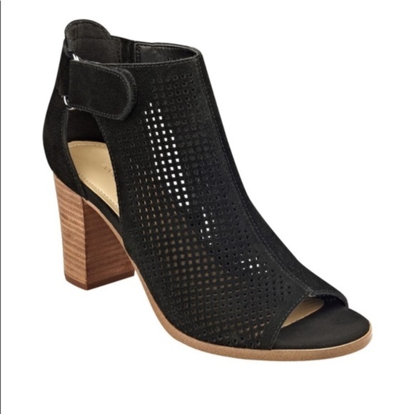 Marc Fisher Shoes - NEW Marc Fisher Demika Black Suede Booties Sz 8.5